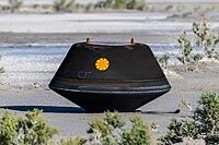 OSIRIS-REx Capsule on the ground in Utah